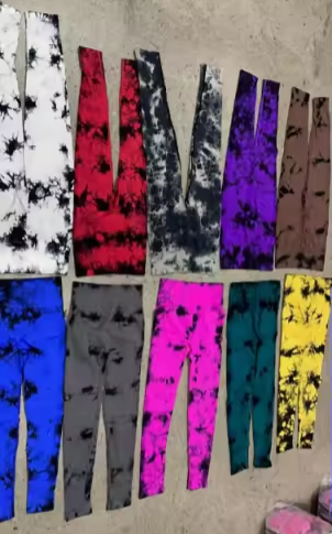 Tie Dye Leggings 10 colors 4 sizes