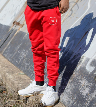 Red Circle Design BL Joggers